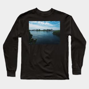 Weekapaug Cove Peaceful Summer Scene Long Sleeve T-Shirt